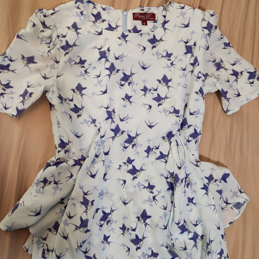 Project D Bluebird Peplum Dress ASO Pippa Middleton - Picture 5 of 8